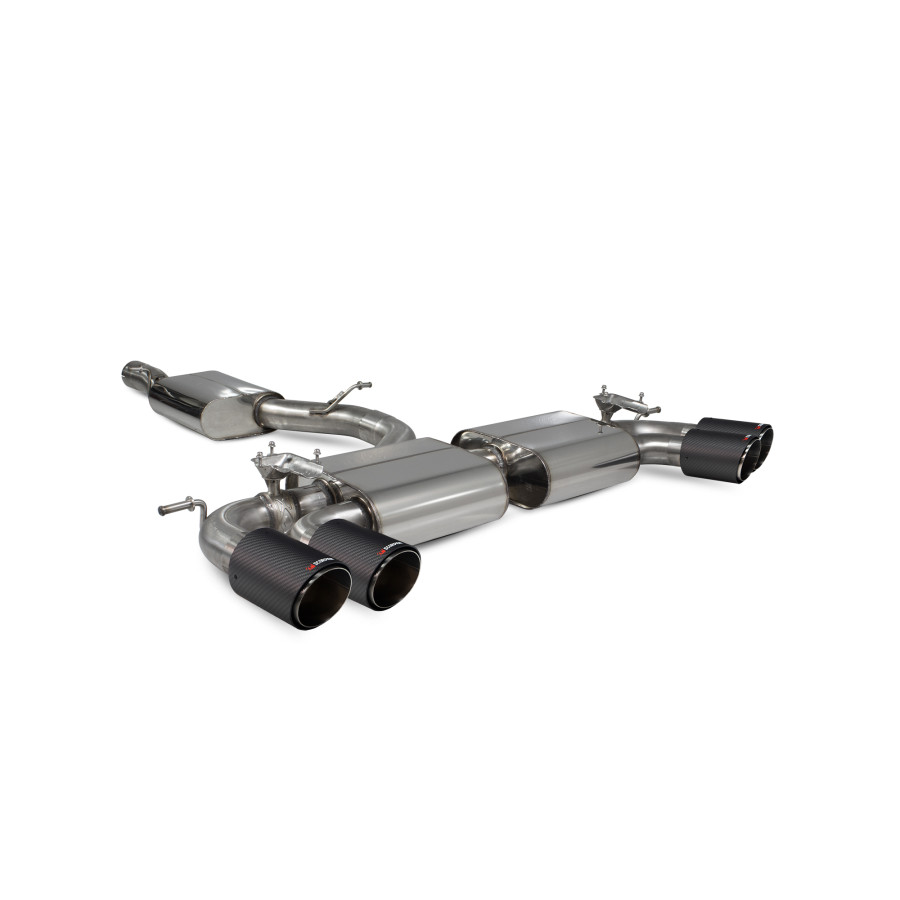 Audi S3 2.0T 8V (3 Door & Sportback) PFL Resonated cat/gpf-back system with valves