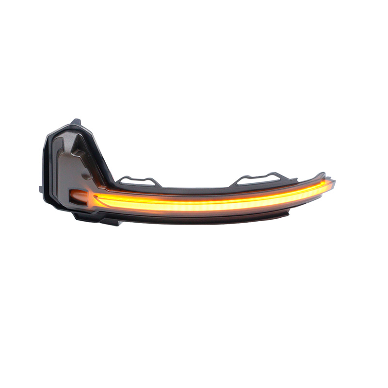 Set LED Side-Mirror Indicators  Volkswagen Tiguan II 2016- & Tiguan Allspace 2017- - Smoke - incl. Dynamic Running Light