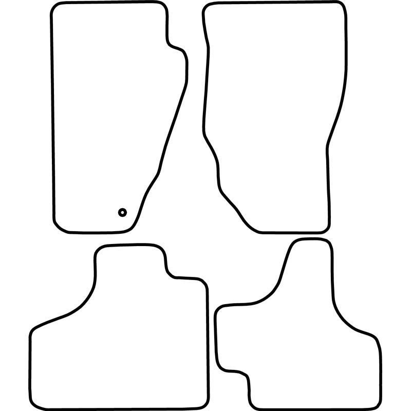 Set car mats  Jeep Liberty 2008-