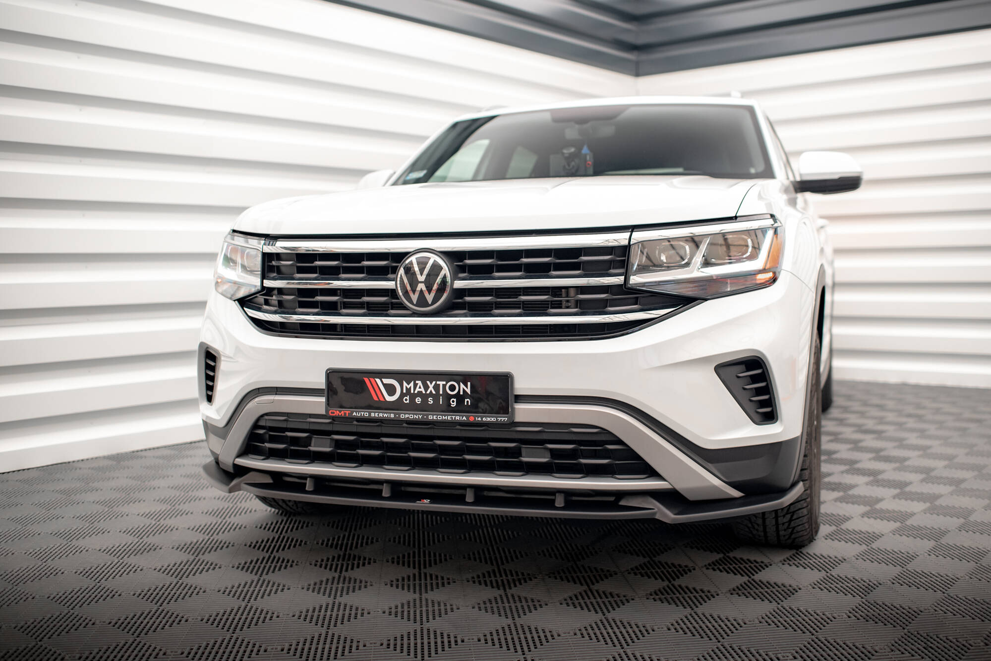 Bodykit passend voor Volkswagen Atlas Cross Sport Maxton Glanzend zwart