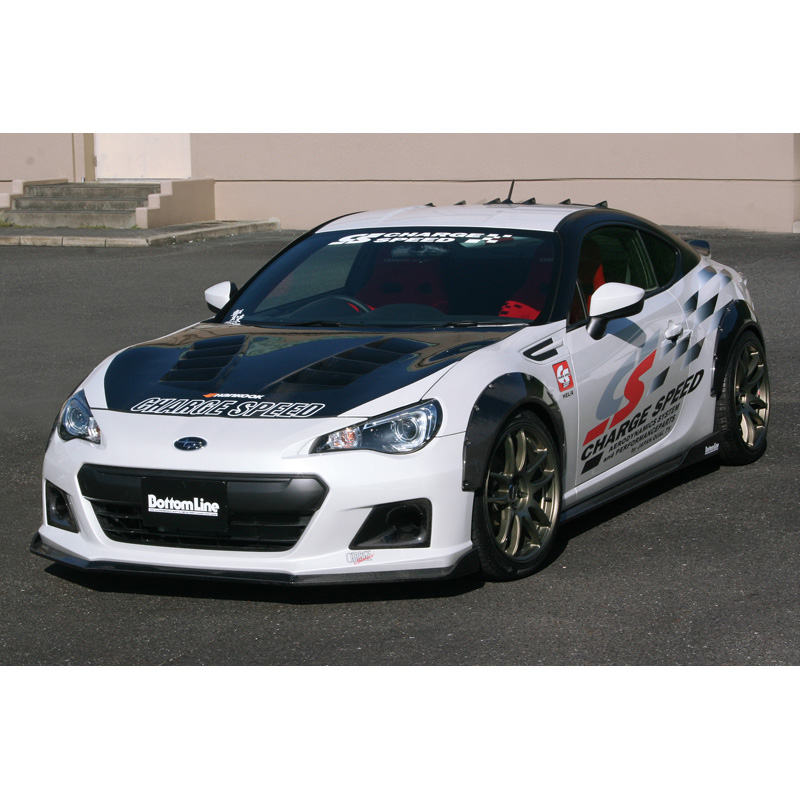 Chargespeed Front Spoiler  Subaru BRZ BottomLine 2 (FRP)