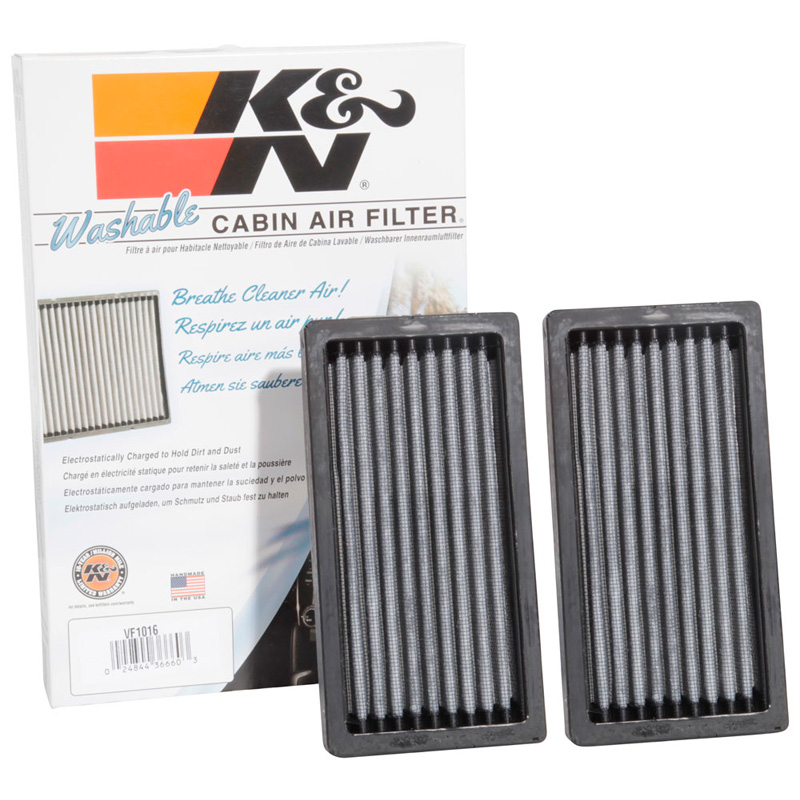 K&N Cabin Air filter  Jeep Liberty/Dodge Nitro 3.7 & 4.0 2008-2012 (set of 2) (VF1016)