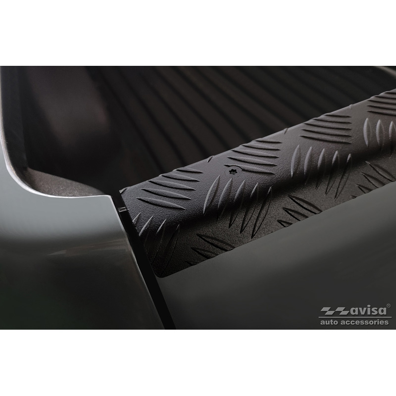 Aluminium Tailgate protector  Volkswagen Amarok 2010- Black