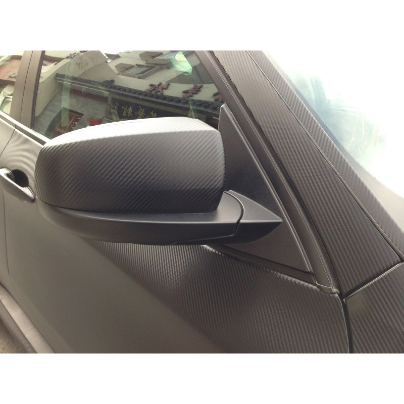 3D Carbon fiber Film 152x200cm Black, auto-adhesive