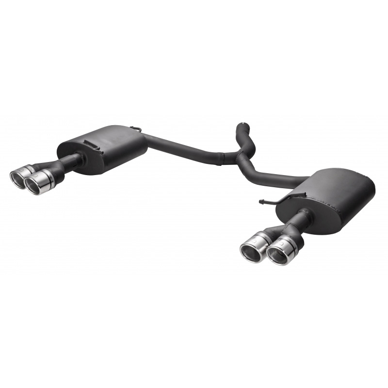 Double sport exhaust  Audi A4 8E/B7 Sedan/Avant 1.6i 75kW/1.8 T 120kW/2.0i 96kW/1.9TDI 85kW/2.0TDI 103kW 2005-2008 2x 70mm
