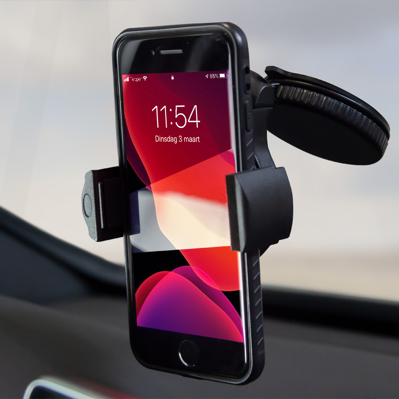 Universal Smartphone Holder 'Easy' with suction cup 50-70mm