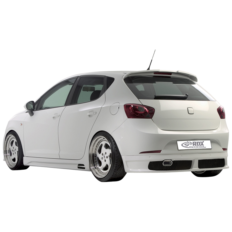 Rear bumper skirt  Seat Ibiza 6J 5 doors 2008- excl. FR/Cupra (PU)