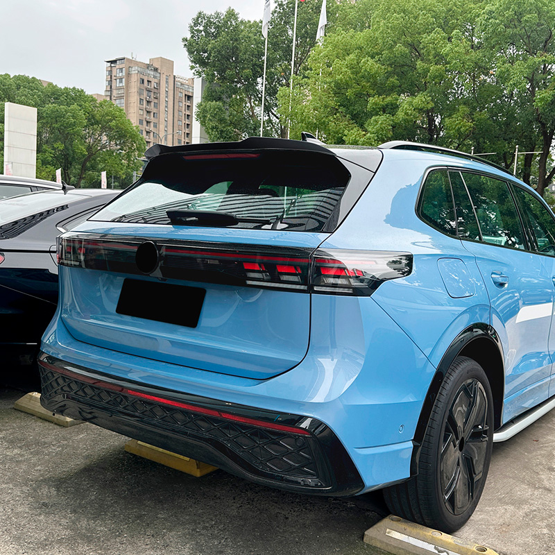 Roof spoiler (Spoiler Cap)  Volkswagen Tiguan III (CT1) R-Line 2024- (ABS Glossy Black)