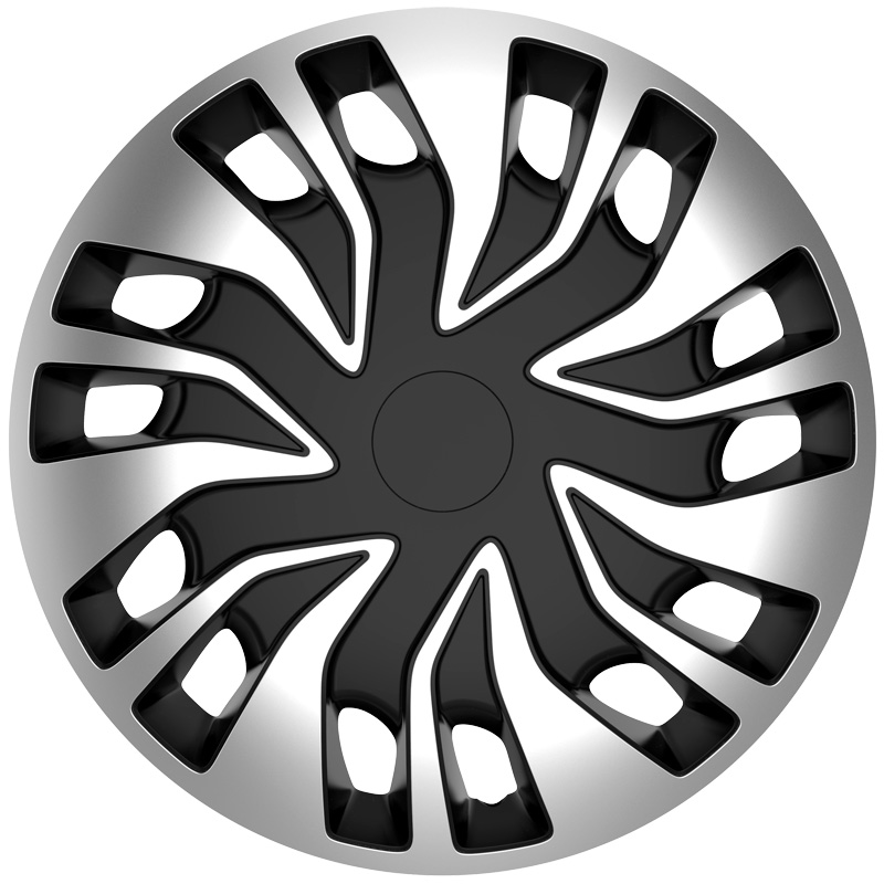 Set wheel covers Fast-VAN 16-inch silver/black (spherical)