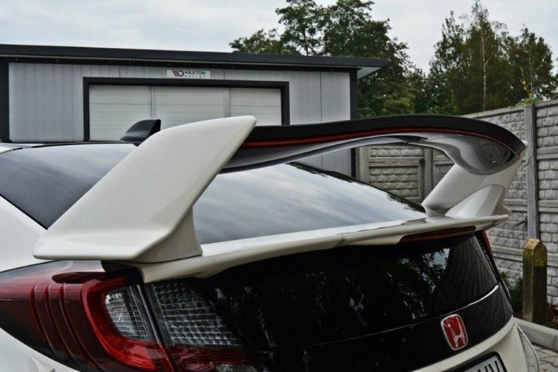 Spoilerkap Honda Civic IX Type R N.1 Glanzend Zwart Maxton