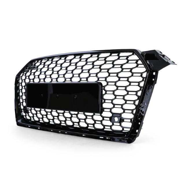 Grill passend voor Audi A5 F5 16-19 RS5 Look Glans Zwart