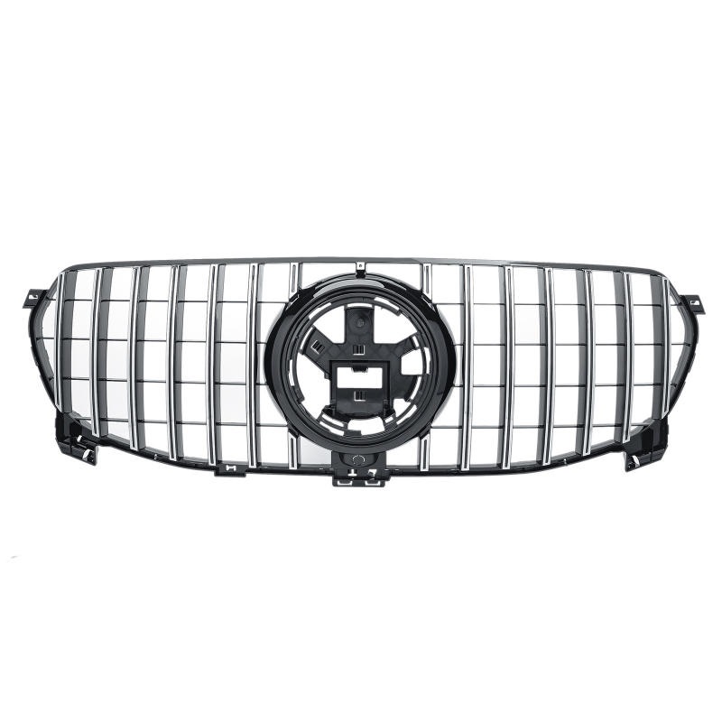 Grill passend voor Mercedes GLE W167 19-23 GT Look Glans Zwart / Chroom