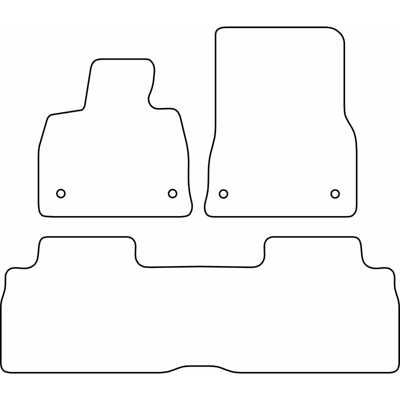 Set velour car mats  BMW iX3 (NA5) 2025-