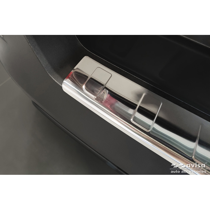 Stainless Steel Rear bumper protector  Jeep Avenger incl. EV 2023- 'Ribs'