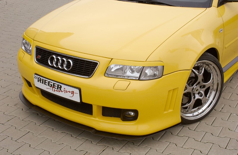 Spoilerzwaard voor Frontbumper Audi S3 ABS Rieger