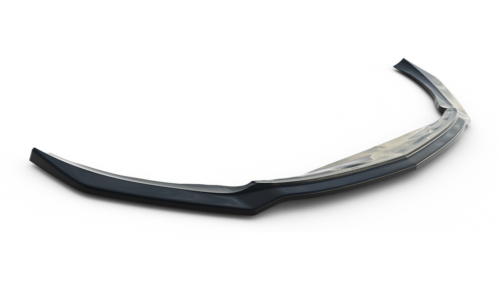 Voorspoiler passend voor Mercedes-AMG CLA 45 Aero C118 V.4 Maxton Glans Zwart