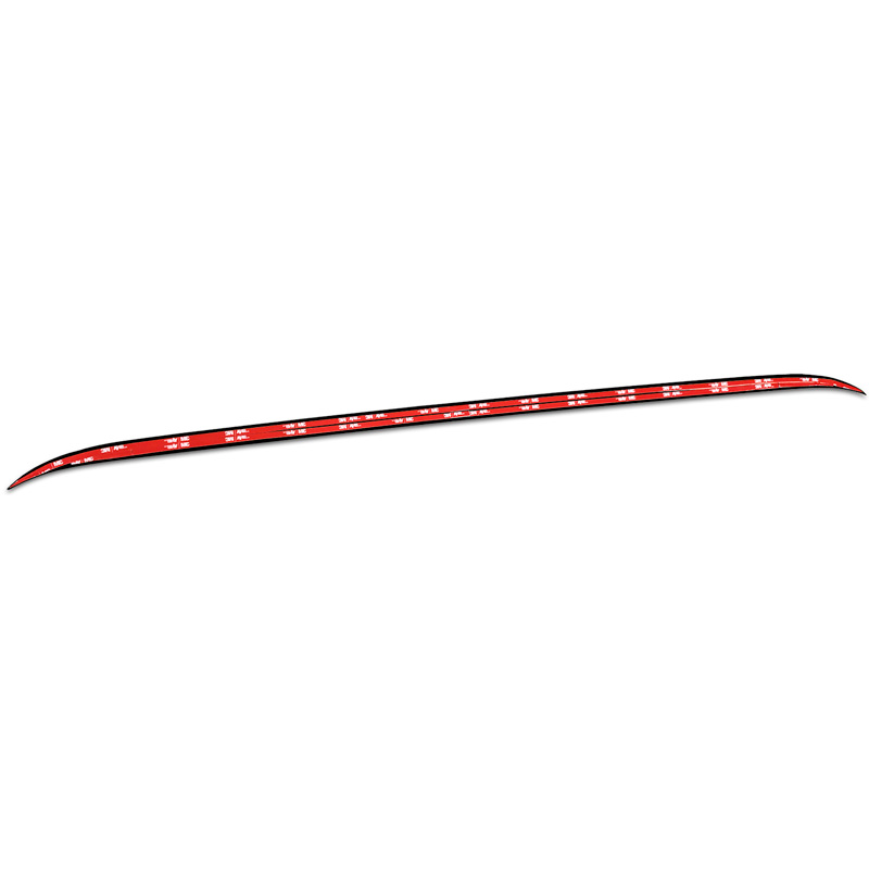 Avisa Black Chrome Stainless Steel Tailgate Trim  Volkswagen Mulivan T7 2021-