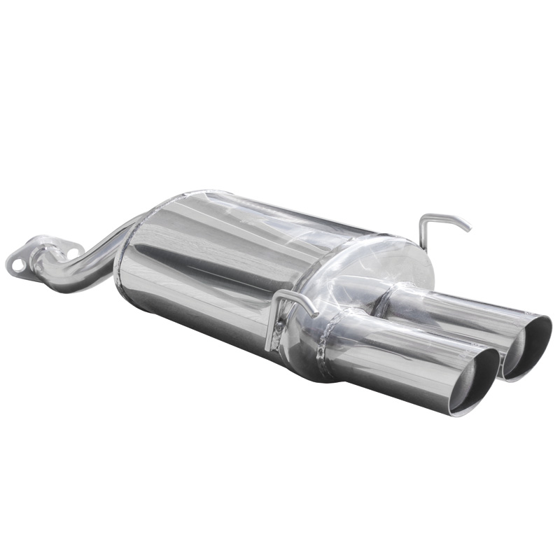 100% Inox Sport Exhaust  Honda Jazz 1.4 (83HP) 2002- 2x76