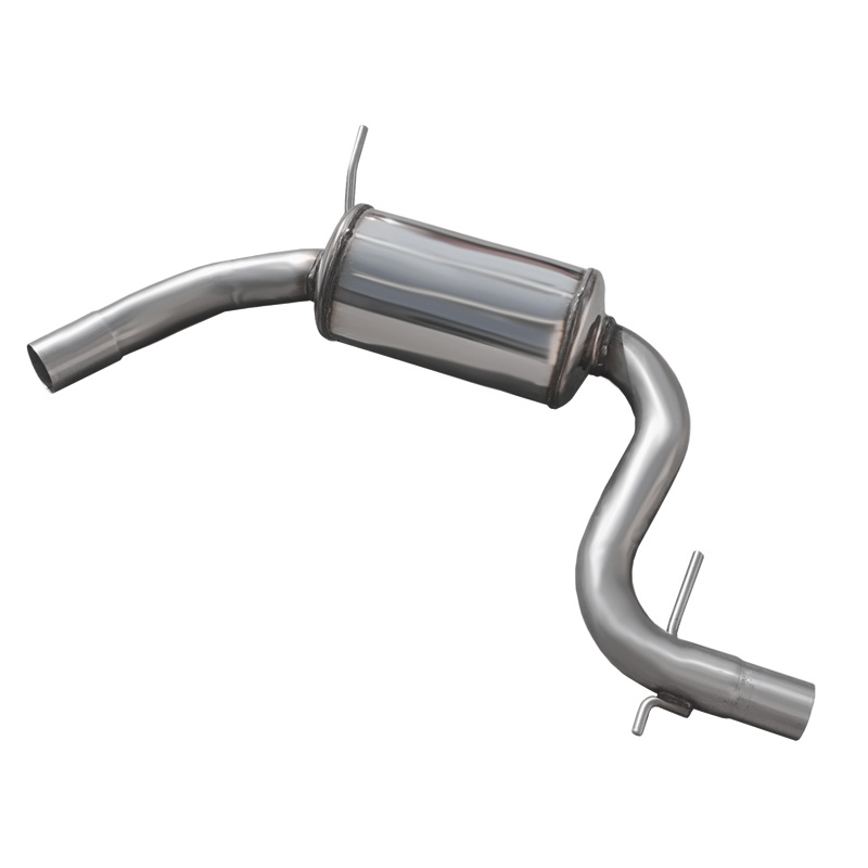 100% Inox Mid silencer  Volkswagen Golf VI 1.4 TSI 160hp 2009- Ø 55