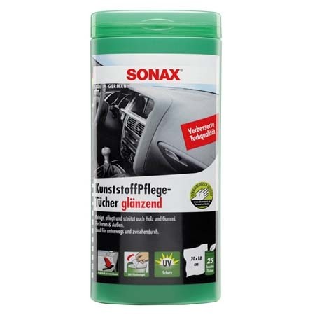 PLASTIC CARE WIPES POLISH