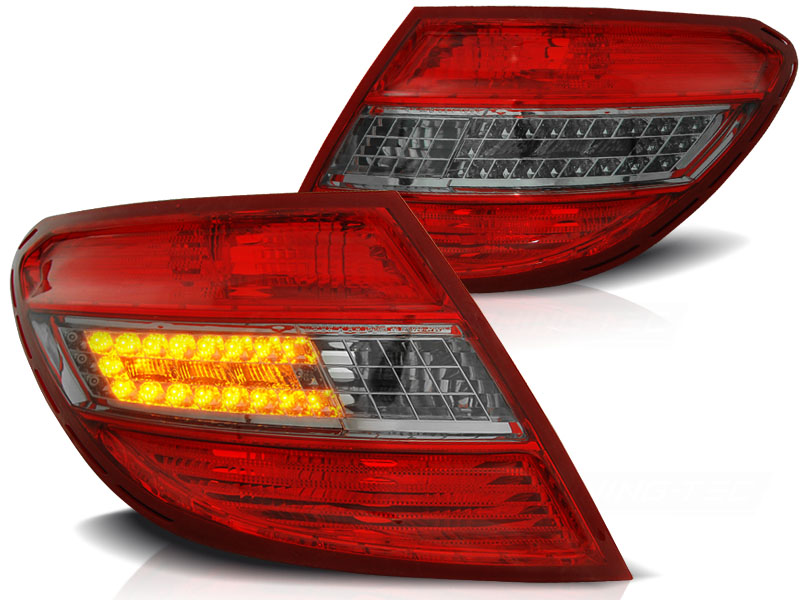 LED Tail Lights for Mercedes-Benz C-Class W204 Sedan (Red)