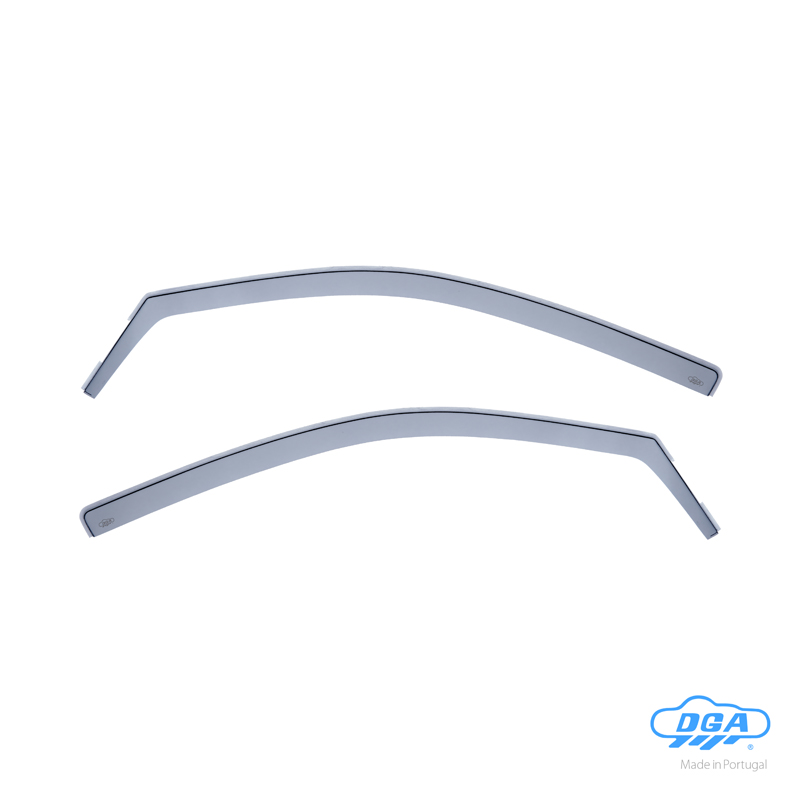 DGA Wind Deflectors  Hyundai Getz (TB) 3-doors 2002-2008 (2-pieces)