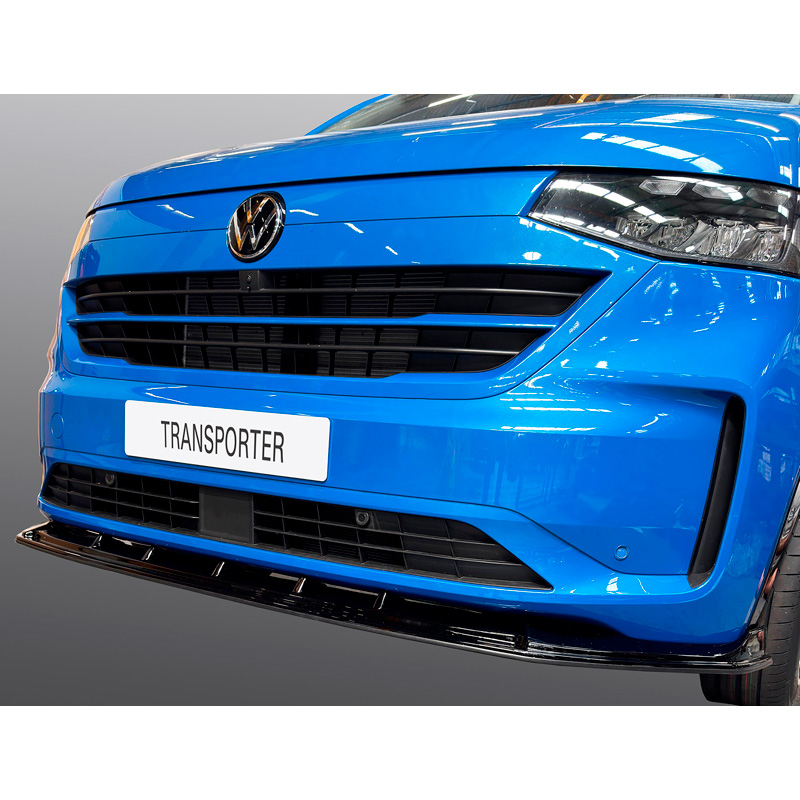 RGM Front spoiler  Volkswagen Transporter T7 2024- - Gloss Black (ABS)
