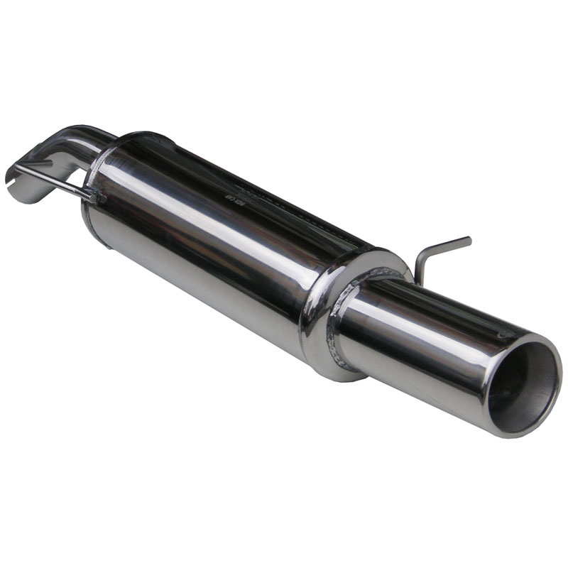 100% Inox Sport Exhaust  Ford Fiesta 1.6 16v 2002- 102mm