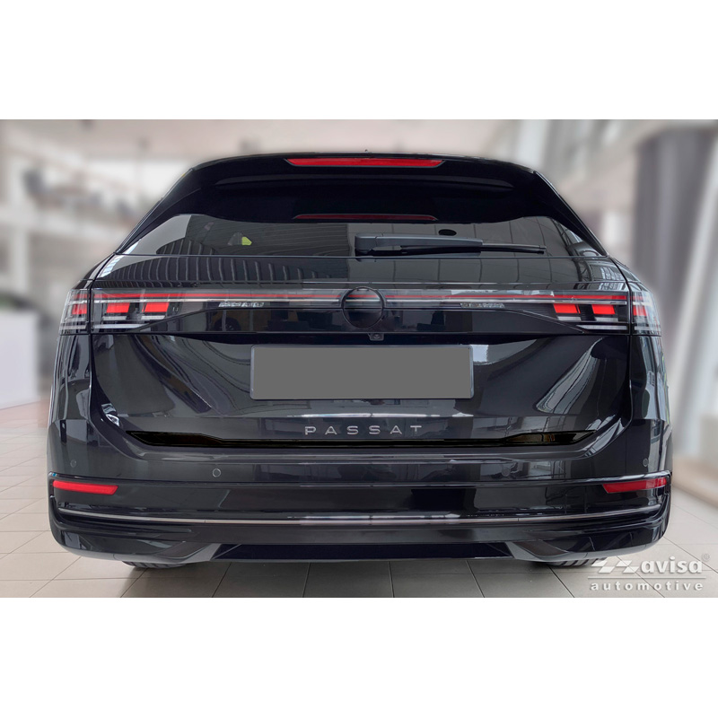 Avisa Black Chrome Stainless Steel Tailgate Trim  Volkswagen Passat Variant (CJ5) 2024-