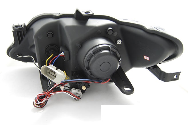 Headlights Seat IBIZA 6J 08-12 LED Black