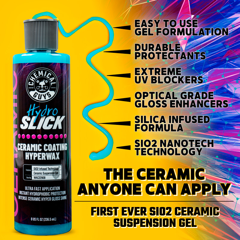 Chemical Guys HydroSlick Ceramic Kit (3 Items / 236,5ml)