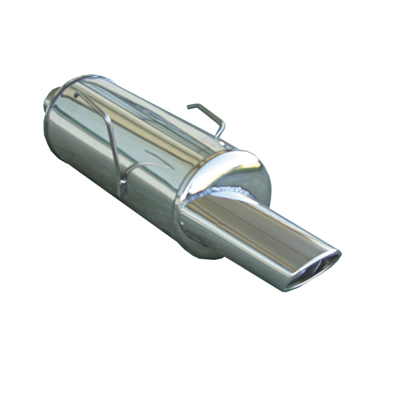 100% Inox Sport Exhaust  Citroën Saxo 1.6 8v (98HP) 1999- 120x80mm