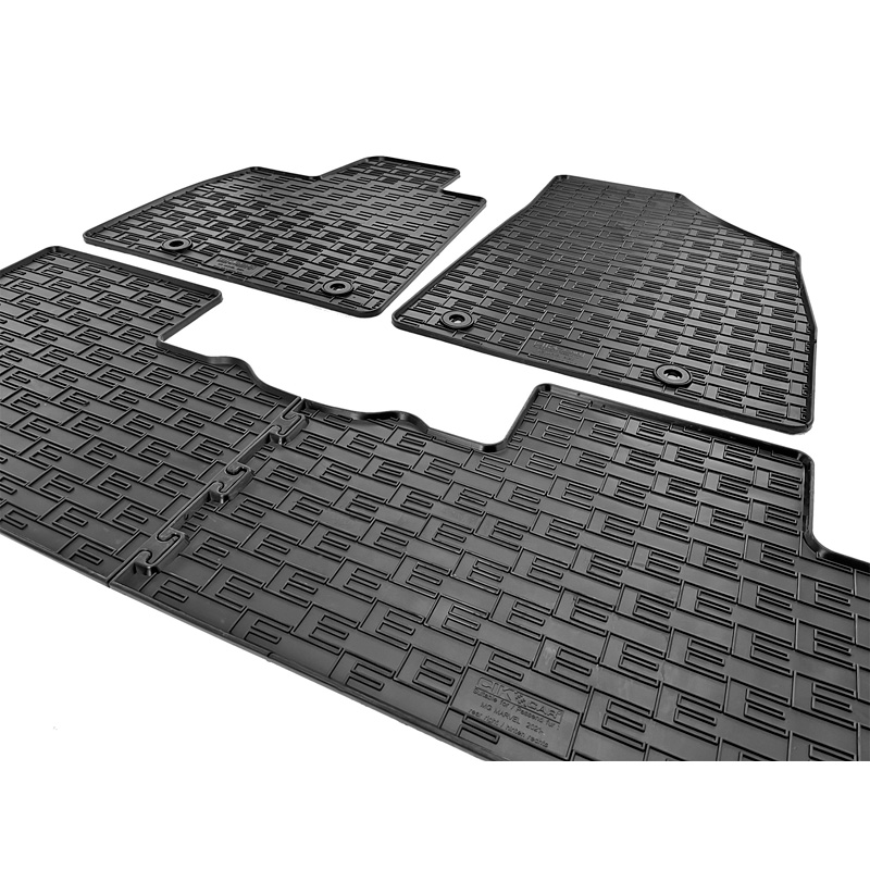 Rubber car mats set  MG Marvel R (EV) 2021- (4-pieces + fixing system)