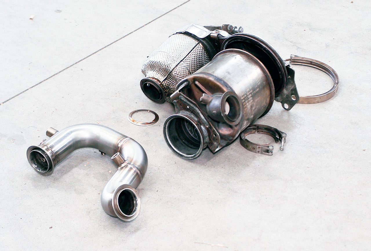AUDI A3 8VA Sportback 1.6 TDI (110 - 116 Hp) 2013 Turbo Downpipe (replaces diesel soot filter) With