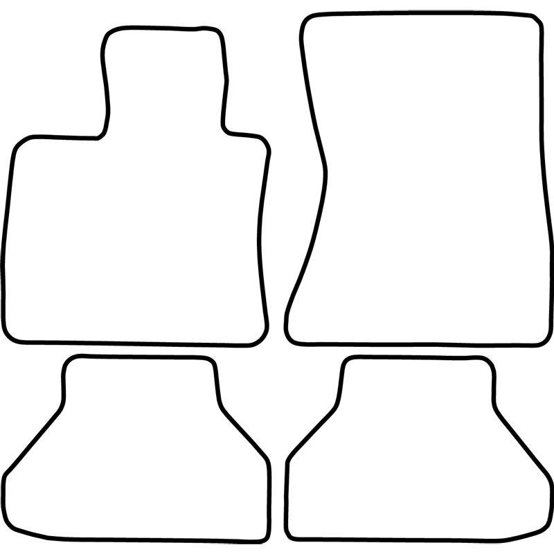 Set car mats  BMW X6 E71 2008-2014