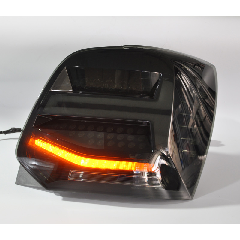 Set LED Tail Lights  Volkswagen Polo 6R/6C 2009-2017 - Black - incl. Dynamic Running Light