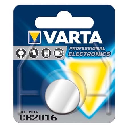 BATTERIES 'CR2016'