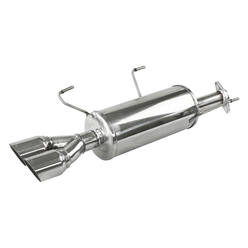 100% Inox Sport Exhaust  Nissan Juke 1.6 DIG-T 2WD (190HP) 2011- 2x80mm Racing