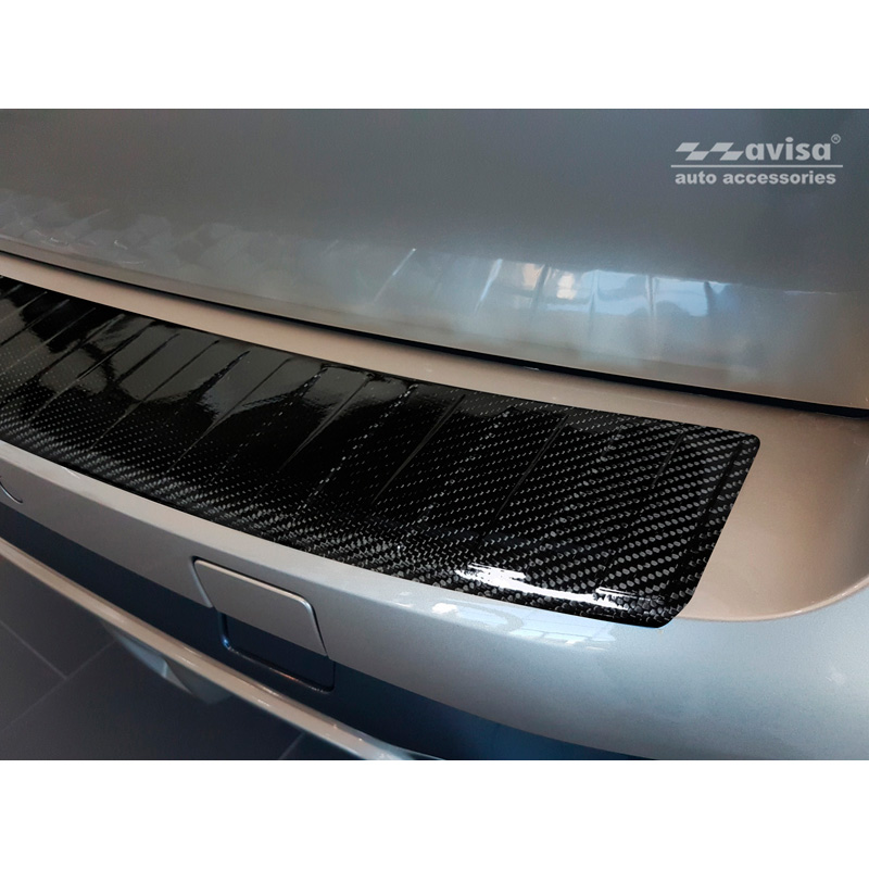 Real 3D Carbon Rear bumper protector  BMW X5 (G05) M-Package 2018- excl. M-Competition 'Ribs'