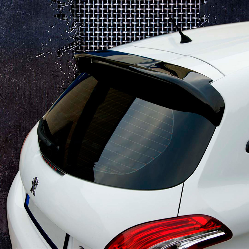 Roof spoiler  Peugeot 208 3/5-doors 2012- (PU)