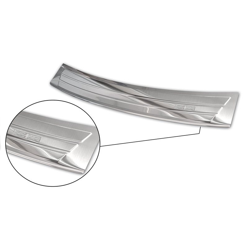Stainless Steel Rear bumper protector  Mini Countryman R60 2010-2014 'British Flag'