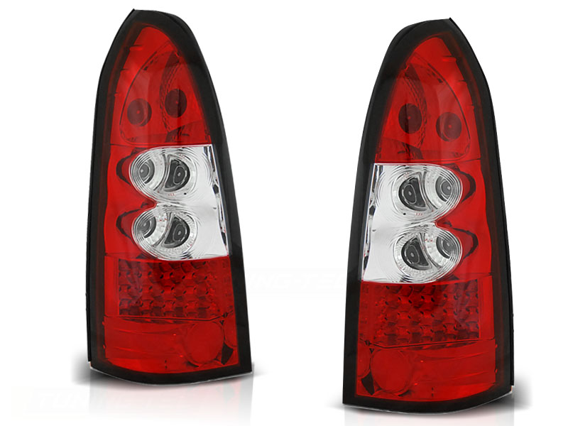 Taillights Opel Astra G Carafrom LED Red