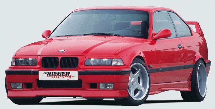 Frontbumper BMW E36 Breedversie Rieger