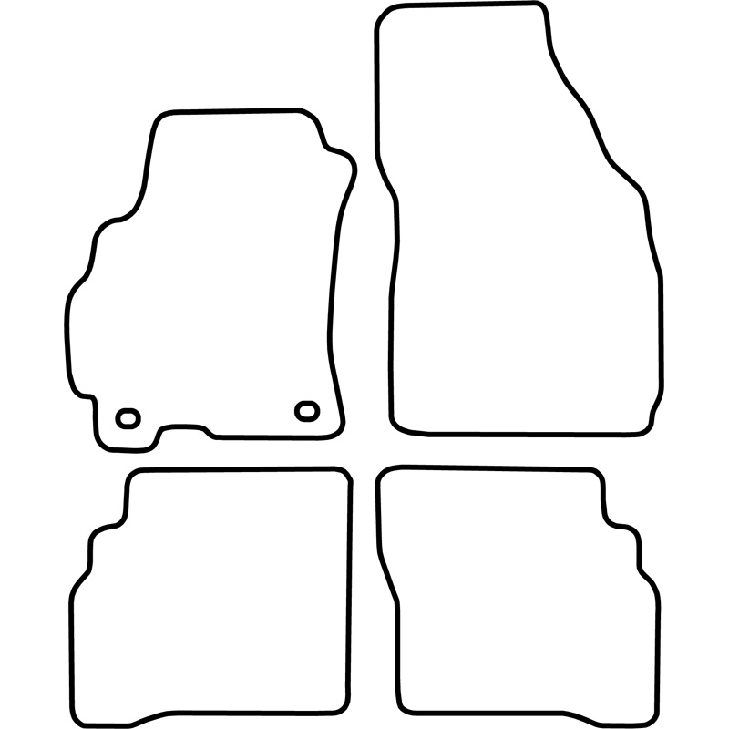 Set car mats  Hyundai Atos 2004-2008
