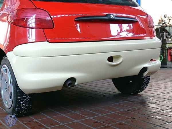 Rearbumper Peugeot 206 SRS TEC