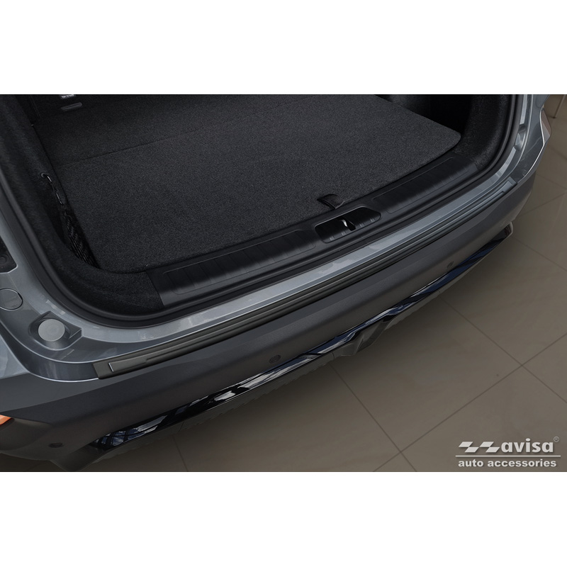 Matt Black Stainless Steel Rear bumper protector  BAIC Beijing 5 (X55) II 2023-