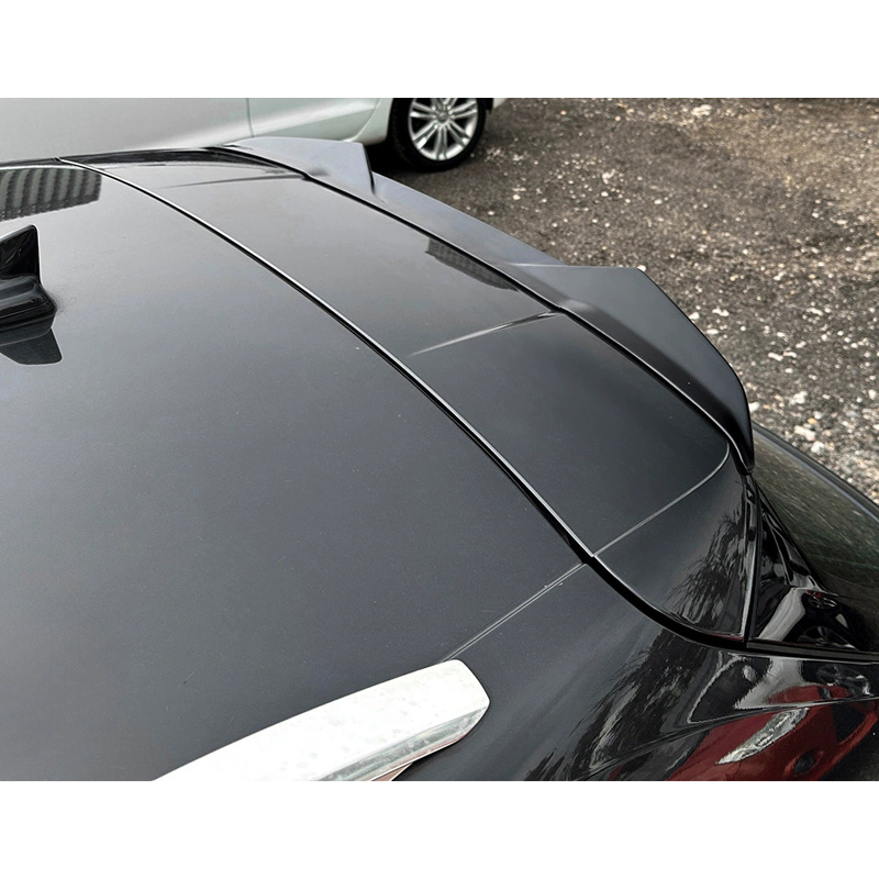 Roof spoiler (Spoiler Cap)  Audi A4 (B9) Avant 2015-2024 (ABS Glossy Black)