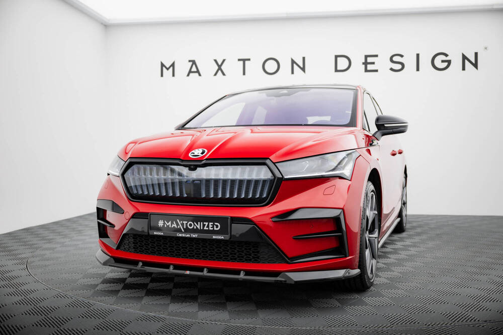 Voorspoiler passend voor Skoda Enyaq Coupe IV