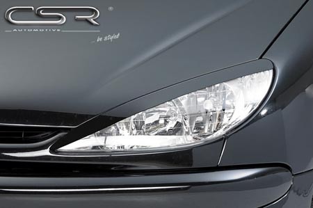 Headlightspoilers Peugeot 206
