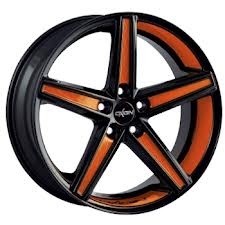 Velgen Oxigin 18 Concave orange foliert 8.5x18 inch 5x108 ET44